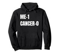 Maglietta Me 1 Cancer 0 I Beat Cancer Brave Survivor Felpa con Cappuccio