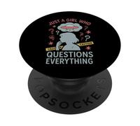 Maglietta meme Tinfoil Hat Society Conspiracy Theory PopSockets PopGrip Adesivo