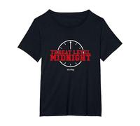 Maglietta Michael Scott The Office Threat Level Midnight Maglietta, Donna Plus-Size, Nero, 1X