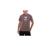 Maglietta millet chamonix trilogy marrone da uomo