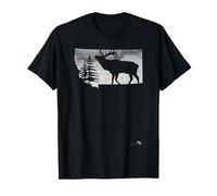 Maglietta Montana Elk Hunter Maglietta