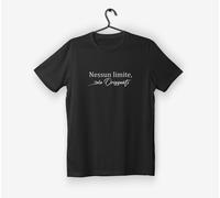 Maglietta Motivazionale, Nessun limite solo Orizzonti, TS49/N, T-shirt originale