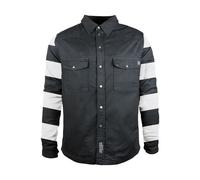 Maglietta moto john doe xtmc prison nero/bianco John doe