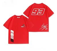 Maglietta MotoGP Marc Marquez 93 in Cotone Originale T-Shirt Sportiva 2025