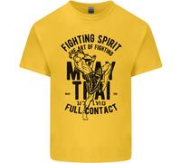 Maglietta Muay Thai Full Contact Per Bambini Ragazzi E Ragazze