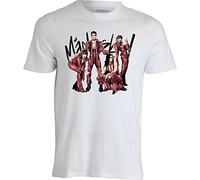 Maglietta Music v.4 Damiano Victoria Thomas Ethan t-Shirt Zitti e buoni Italian Rock Band Unisex Uomo Donna Ragazza (7-8 Anni)