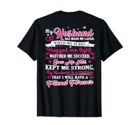 Maglietta My Husband Has Made Me Laugh Wipe My Tear Maglietta