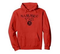 Maglietta Namaste Y'All Om Felpa con Cappuccio