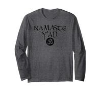 Maglietta Namaste Y'All Om Maglia a Manica