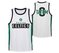 Maglietta NBA Boston Celtics Jayson Tatum Shooter Tank Basketball Jersey Bianco