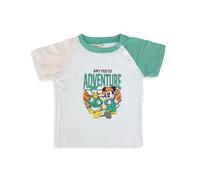 Maglietta neonato Disney Mickey Mouse in cotone bio bimbo maniche corte 5426