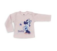 Maglietta neonato Disney Minnie Mouse in caldo cotone bimba maniche lunghe 4004