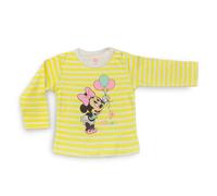 Maglietta neonato Disney Minnie Mouse in cotone bimba maniche lunghe 4003