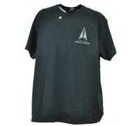 Maglietta Nera Adulti Forza Spaziale Degli Stati Uniti US Militari