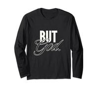 Maglietta nera da donna But God Maglia a Manica