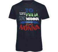 MAGLIETTA NERA DA DONNA CON STAMPA. IO SONO..