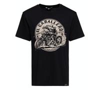 Maglietta nera King Kerosin El Caballero taglia M