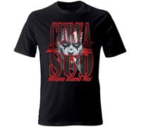 Maglietta nera Milano siamo noi per la curva sud