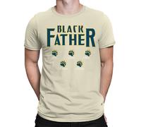 Maglietta nera per la festa del papà Caring Dad Daddy Papa Amazing Men Tee...