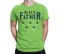 Maglietta nera per la festa del papà Caring Dad Daddy Papa Amazing Men Tee...