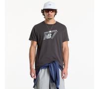 new balance Maglietta 'Classic' grigio / nero Uomo - Streetwear - Maglie e T-shirt - T-shirt new balance XL