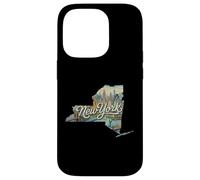 Maglietta New York Skyline Heart - NYC Love Graphic Custodia per iPhone 14 Pro