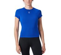 Maglietta Donna Nike Court Advantage Dri-Fit Short-Sleeve Tennis - old royal/white - Blu (XS)