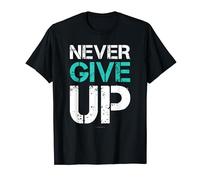 Maglietta Non Mollare Mai T-shirt Regalo Motivazionale Maglietta