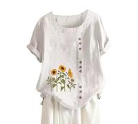 Maglietta Nonno Offerta Camice Viscosa Donna Blusa Elegante Verde Camicia Fantasia Maglia Bottiglia T Shirts Cotone Nero Maglietta Mezza Manica Corta Fuxia Magliette Basic Stock Gialla T Shirt