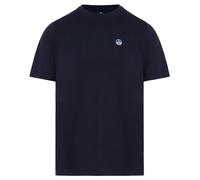 North Sails Maglietta blu / marino / bianco, Taglia XL