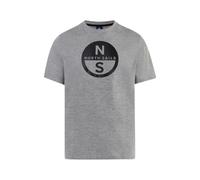 Maglietta North Sails 692972 T-Shirt Uomo Cotone Grigio