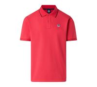 NORTH SAILS Polo Uomo in piqué di Cotone Organico con Dettagli a Contrasto
