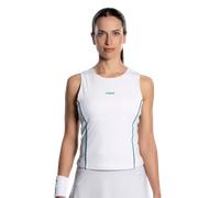 Maglietta Nox Bretelle Donna Pro Bianco/Verde Edera 2026 XL