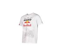 Kini Red Bull 2.0 TR, maglietta L male Bianco/Grigio