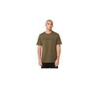 T-shirt Oakley Mark II manica corta marrone logo nero - S