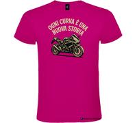 Maglietta Ogni curva è una nuova storia - Moto - Italian Style Diffusion®