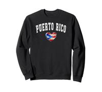 Maglietta Old San Juan Heart Puerto Rico Pride Felpa