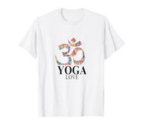 Maglietta Om Ohm Aum Symbol Spiritual Yoga Love Namaste Maglietta