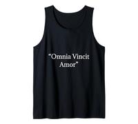 Maglietta Omnia Vincit Amor - Love Conquers all Latin Quote Canotta