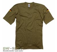 MAGLIETTA ORIGINALE ESERCITO TEDESCO TROPI LEO KÖHLER OLIVA E MARRONE BW CANO...
