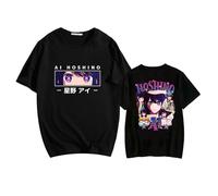 Maglietta Oshi No KO Unisex Maglietta Casual Streetwear Manica Corta Harajuku Maglietta Allentata Anime Ai Hoshino Cosplay Top