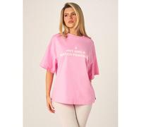 Maglietta oversize in cotone a maniche corte con logo a coniglio e stampa slogan "Guarda il calcio con ragazze sexy", maglia sportiva chic da Coppa del Mondo 2026, streetwear da tifoso di calcio L,M,S