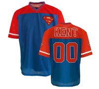 Maglietta Oversize Uomo e Donna Superman - Ken - T Shirt Ufficiale in Tessuto Traforato con Maniche Corte. Maglia Anime Manga Sportiva Casual L-XL