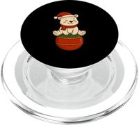 Maglietta Pallina di Natale Design Carino Xmas Orso polare PopSockets PopGrip per MagSafe