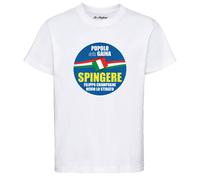 Maglietta Partito Popolo della Gaina Filippo Champagne Nevio Lo Stirato SPINGERE