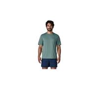 Maglietta patagonia capilene cool daily boardshort con logo blu da uomo