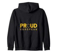 Maglietta Patriottica Europa Libertà Felpa con Cappuccio