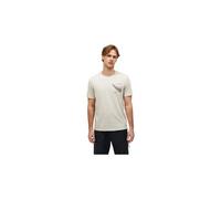 Maglietta peak performance explore graphic beige da uomo