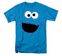 Maglietta Per Adulti Con Faccia Del Cookie Monster Di Sesame Street