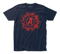 Maglietta Per Adulti Con Icone Del Film Avengers End Game Marvel